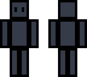 gray litte box man