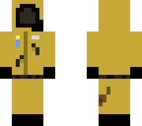 hazmat suit (small rip)