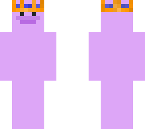 light pink duck with crown