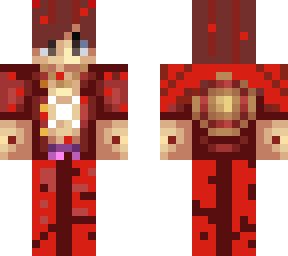 luffy but demon