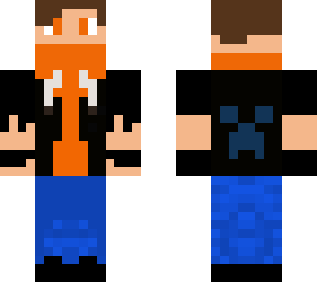 orange gamer boy