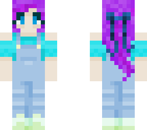 purple overall