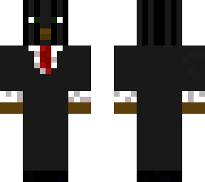 robber in suit