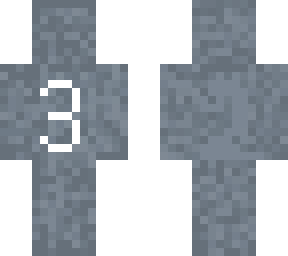 three | Minecraft Skin