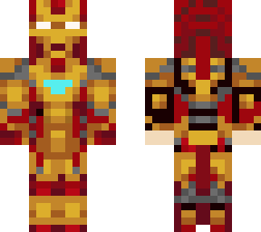 upgraded iron man. skin created by @ernestov