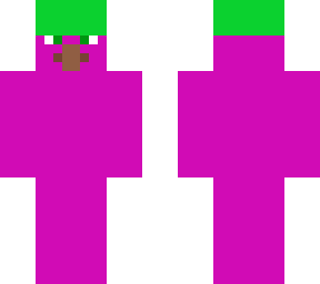 villager green and purple
