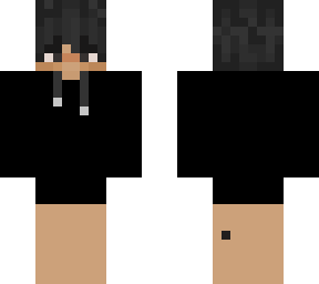 black sweater mapicc (shorts)
