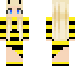 blonde hair bee dress