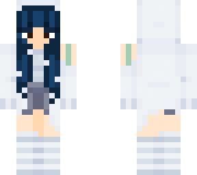 blue hair