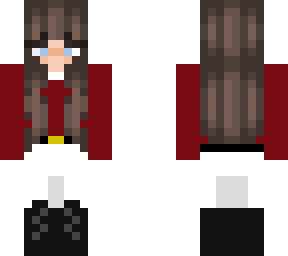 cute equine skin ( burgundy shirt )