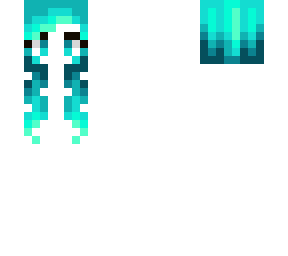 female hb - neon cyan