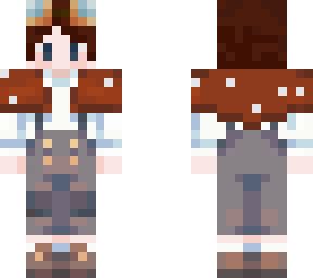 mushroom elf with glasses