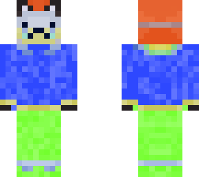 my version of piefriendminecraft's skin plz check them out