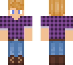 purple with jeans