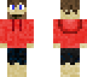 red hoodie