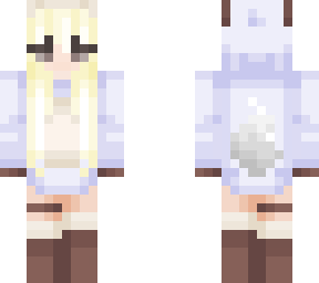 snowy fox girl