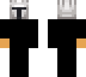 warden helmet (skyblock) and right hand outline [free to edit]