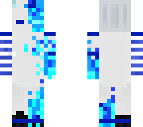 white and blue guy