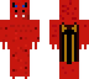a red dragon