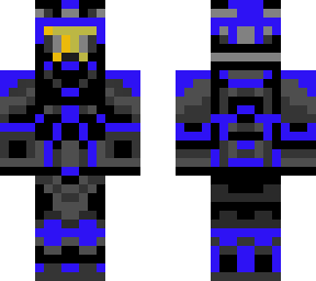 black and blue clone trooper