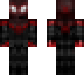 black spiderman
