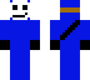 blue dream (mask on face