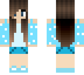 blue girl
