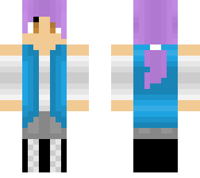 blue girl