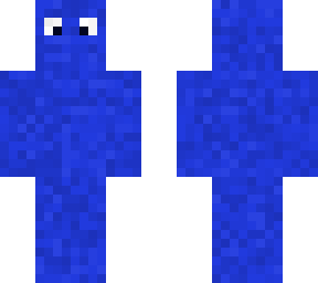 blue glitch man