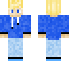 boy with blue jacket