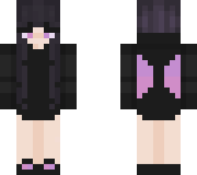 girl with bts hoodie