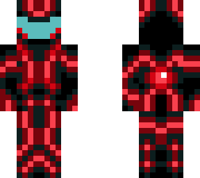the red warrior armor