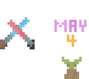 +* may the fourth be with you // star wars day! *+