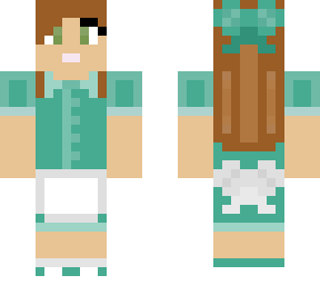 cyan maid