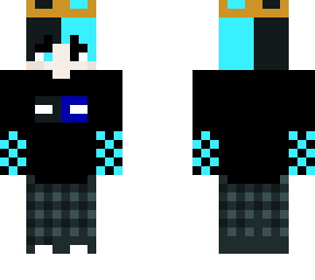 dark grey & diamond blue