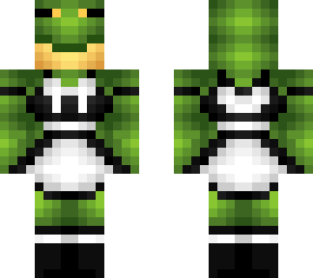 frog in maid dress v2