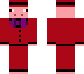 pig in red suit