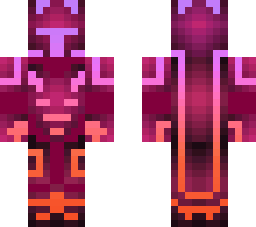 purple orange fade knight request by queenesthar