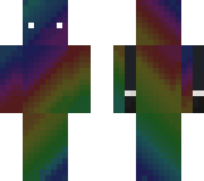 rainbow glow + pizza