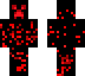 red and black creeper