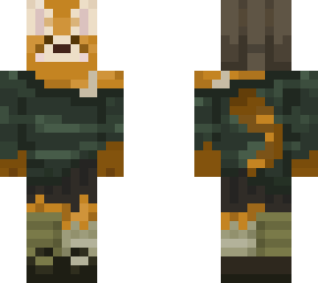red panda skirt