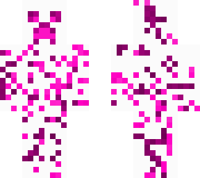 white and purple creeper