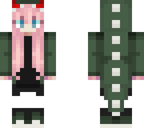 zero two in dino costume