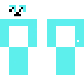 blue panda