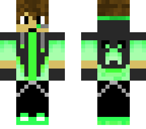 green gamer boy