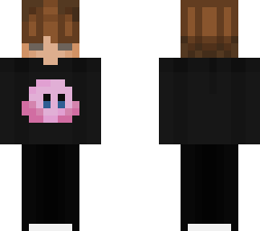man in a kirby hoodie