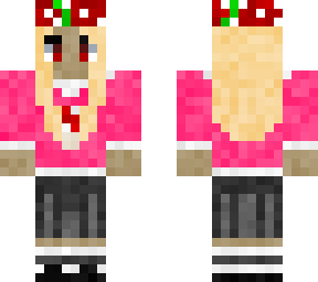 mushroom hat girl