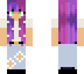 my sister's minecraft skin 2.0
