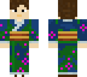 overgrown cherry kimono