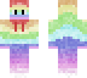rainbow skin